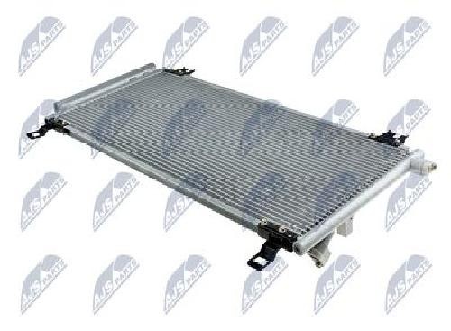 NTY AC Condenser for Toyota CCS-TY-031, Reinforced, with Dryer, 100% Fit