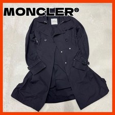 Moncler Woman Spring Trench Coat Navy Ladies Limited Edition Alpine Luxury Icon