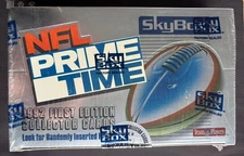 1992 Skybox NFL Prime Time First Edition Card Box - Factory Sealed