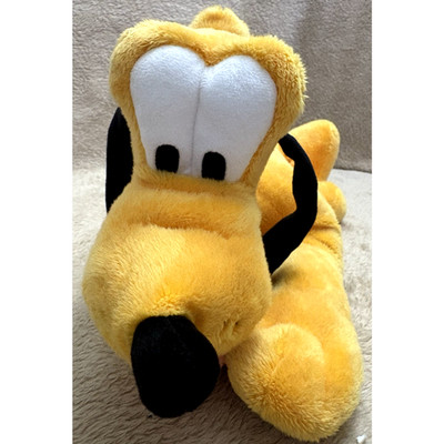 Disney Store Genuine Original Authentic Large Pluto Plush 16  Stuffed Animal