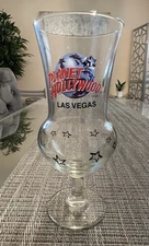Vintage Planet Hollywood Hurricane Las Vegas 8.25" 16oz Souvenir Glass