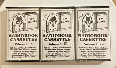 Radiobook Cassettes - The Classics - 3 Vols.  - 7, 24, 36