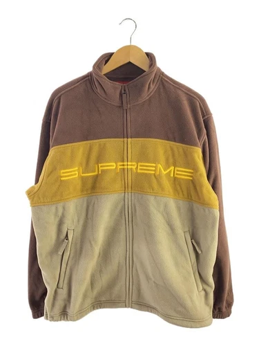 Veste zippée Supreme Polartec marron L occasion