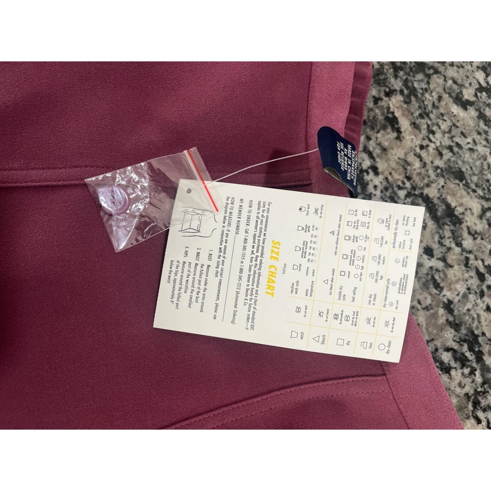 DENIM & CO. Women's Rose Midi Skirt Button Detail Flared A-Line Size L - Image 4 of 4