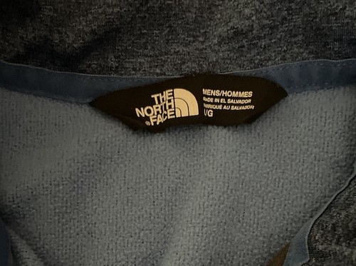 The North Face Herren Gr. Large Ambition 1/4 Zip Pullover Jacke Blau - Bild 4 von 6