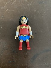 NEW KINDER E GGS DC COMCS PLAYMOBIL CHARACTERS!! Wonder Woman