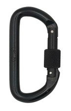 Vintage SMC Aluminum Carabiner D Lock Screw T...