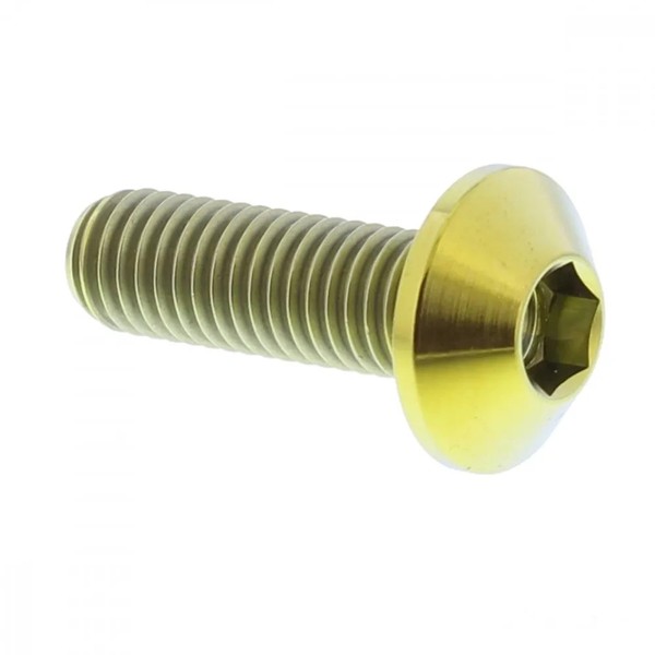 Bremsscheibenschraube Hinten M8X1.25 Titan Gold FüR Yamaha YP 250 A Majesty 2001-image