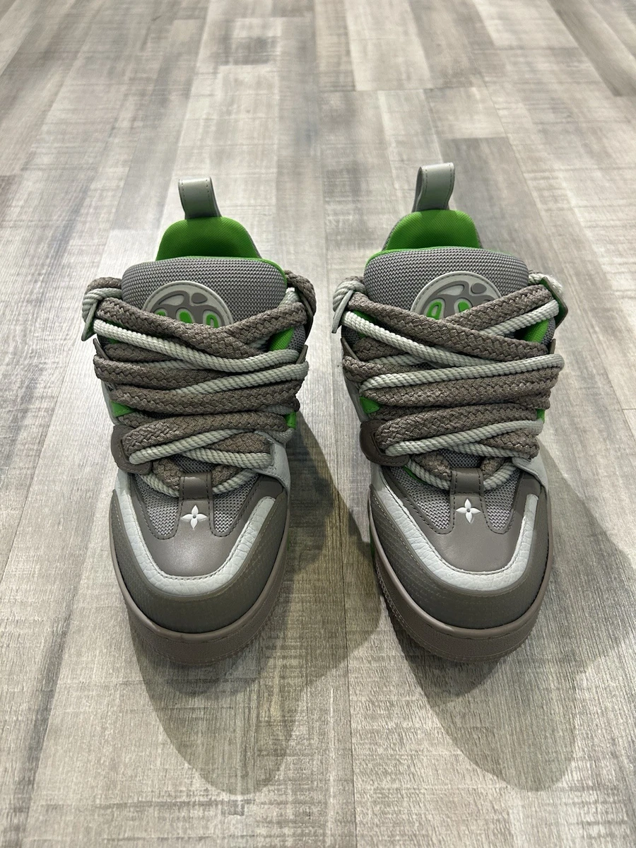Louis Vuitton Monogram Match Up High Top Trainers Silver/ Gray Canvas Sz US 7.5 Louis Vuitton | Shoes | Louis Vuitton Run Away Damier  main image 3