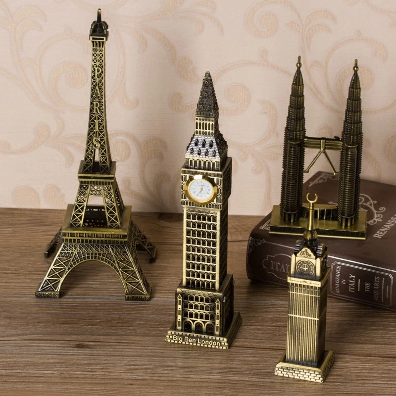 Paris Eiffel Tower Decoration Model Eiffel Tower Bedroom Creative Decoration  - Image 4 of 4