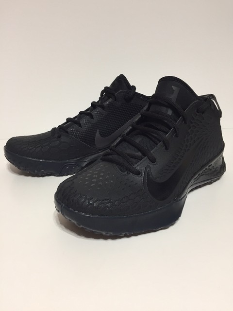 nike force zoom trout 5 turf black