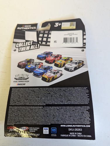 Austin Hill 21 Bennett NASCAR Authentics 2023 Throwback Wave Toy Race Car - Picture 3 of 3