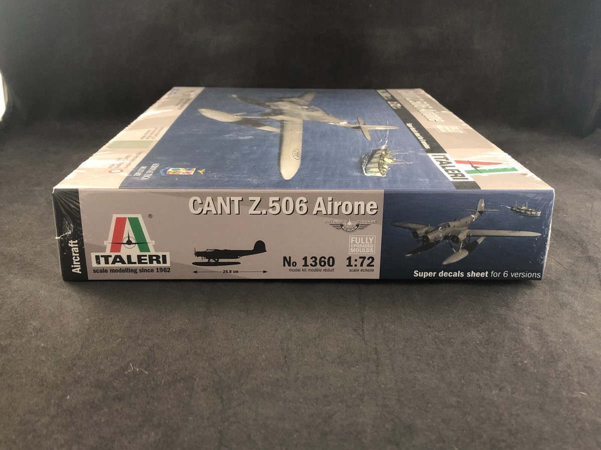 Italeri CANT Z.506 Airone Float Plane 1:72 Scale Plastic Model Kit
