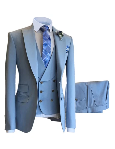 Men’s Suit 3 Piece White Meeting Party Wedding Business Formal Occasions - Picture 10 of 44