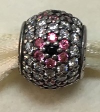 New Genuine Pandora Charm Shimmering Blossom Cubic Zirconia 791129CZ