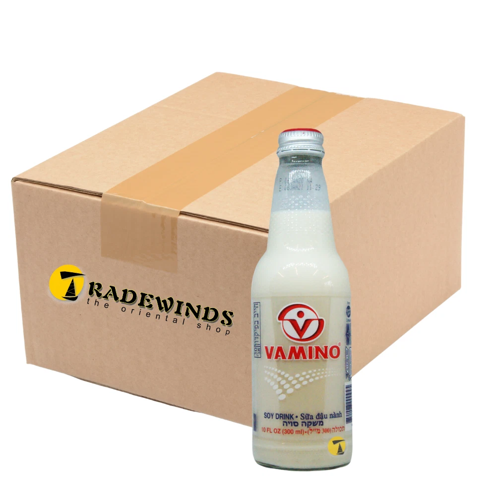 Thailand Imports Vamino Wow Mino Original Soy Milk 300ml*24, 57 OFF