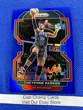 2022 #83 Cheyenne Parker WNBA Panini Prizm Blue Prizm 024/149 Dream