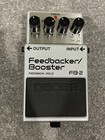 Boss FB-2 Feedbacker/Booster Multieffektpedal - Silber