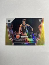 2021 Prizm Collegiate Draft Picks Tre Mann #10 Widescreen Gold /10