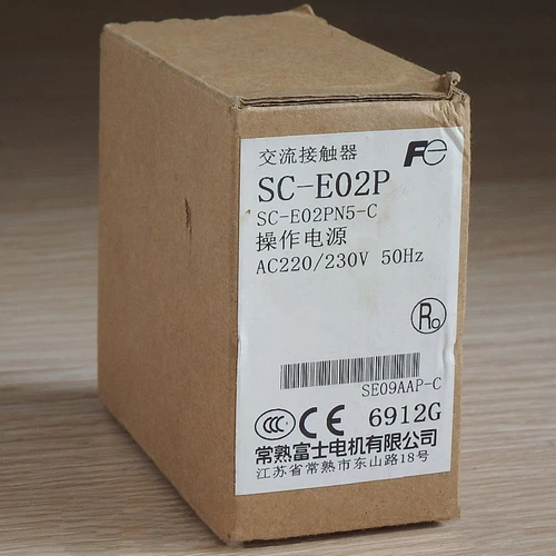 One New Fuji SC-E02P 220VAC Contactor SCE02P Free Shipping - Picture 2 of 2