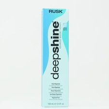 Rusk Deep Shine Permanent Pure Pigments Conditioning Cream Color - 3.4 oz - NEW 