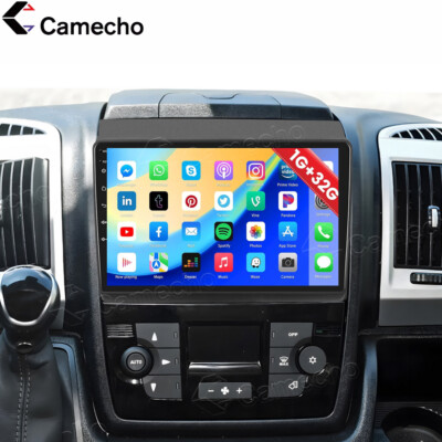 1+32GB Android 13 Autoradio Für Fiat Ducato Peugeot Boxer Citroen Jumper GPS Nav