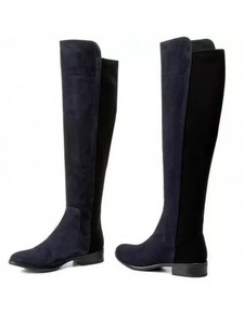 caddy belle navy suede