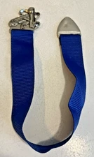 Seagull Bookmark Pewter Ballet Shoes 1989 Blue Grosgrain Ribbon Canada