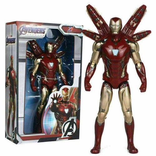 Figurine Iron Man Avengers Endgame ZD Toys 7" PVC - échelle 1:12, Boîtée, Neuve
