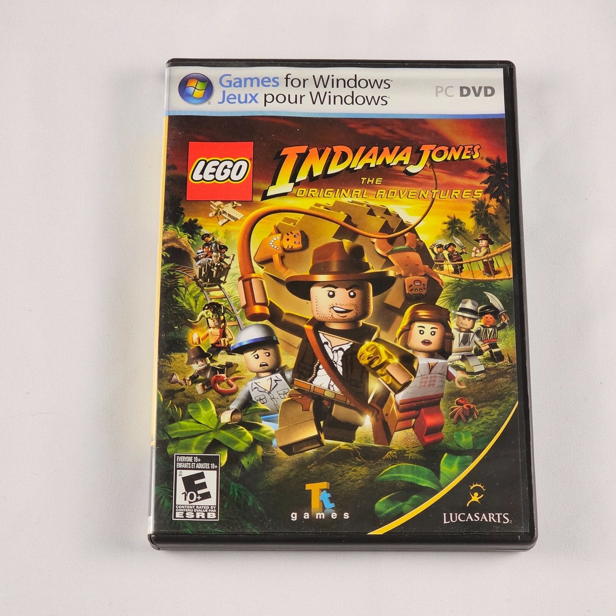 Lego Indiana Jones: The Original Adventures PC DVD 2008 Game