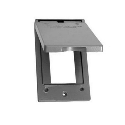 BELL OUTDOOR WEATHERPROOF BOX DECORA GFCI COVER 1 (VERTICAL HORIZONTAL