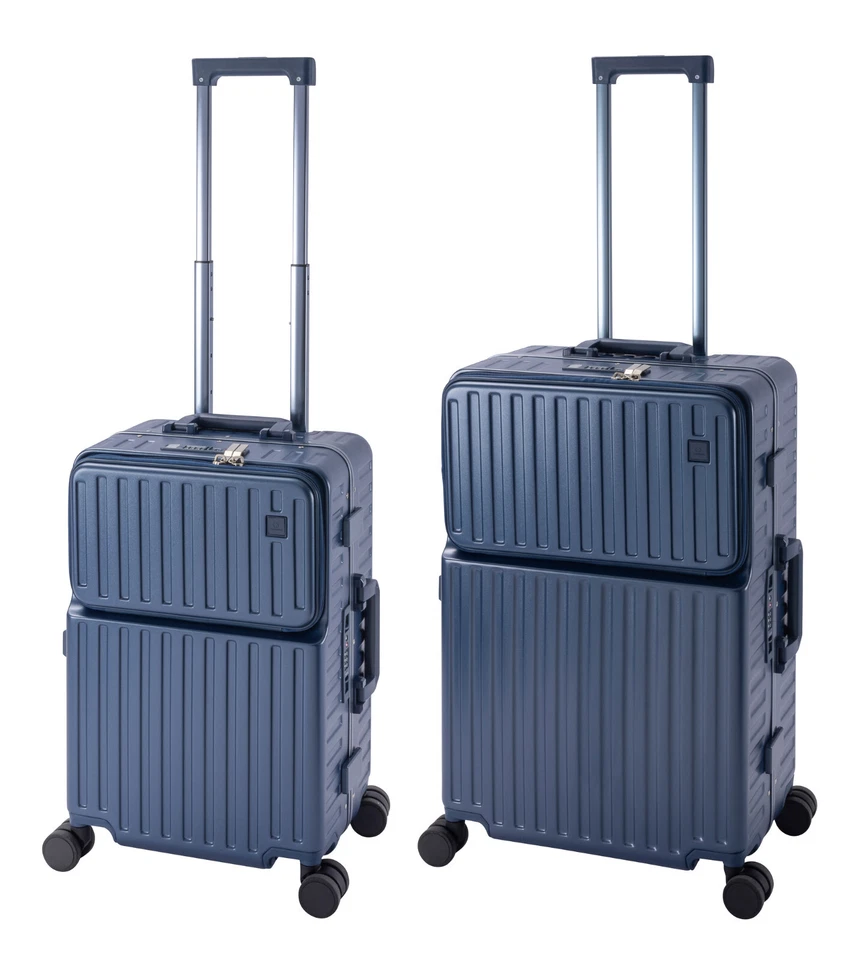 Cabin Case Handgepäck Reisekoffer USB Vorderfach mit Zahlenschloss TSA PC/ALU - Bild 2 von 4