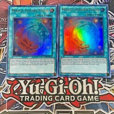 ***2x Miracle Synchro Fusion 1st Ed 2x*** GFTP-EN111 | ULTRA | YuGiOh! NM