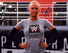 Penelope Ford Signed 11x14 Photo BAS COA AEW CZW GCW WWE Wrestling Picture Auto
