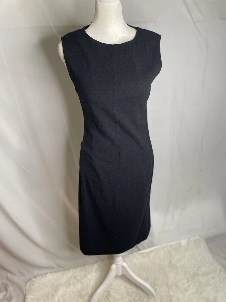 Vestido estilo funda Narcisco Rodriguez para mujer mezcla de lana cachemir sin etiqueta talla 4508 Foto 4 de 4