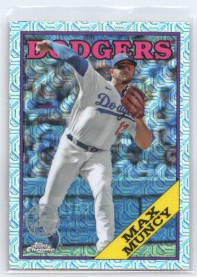 2023 Topps Max Muncy #2T88C-32 Mojo   Silver Pack Los Angeles Dodgers