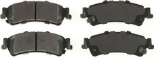 Rear Brake Pads 2002 Cadillac Escalade 4WD 1999-2002 Chevrolet Silverado 1500