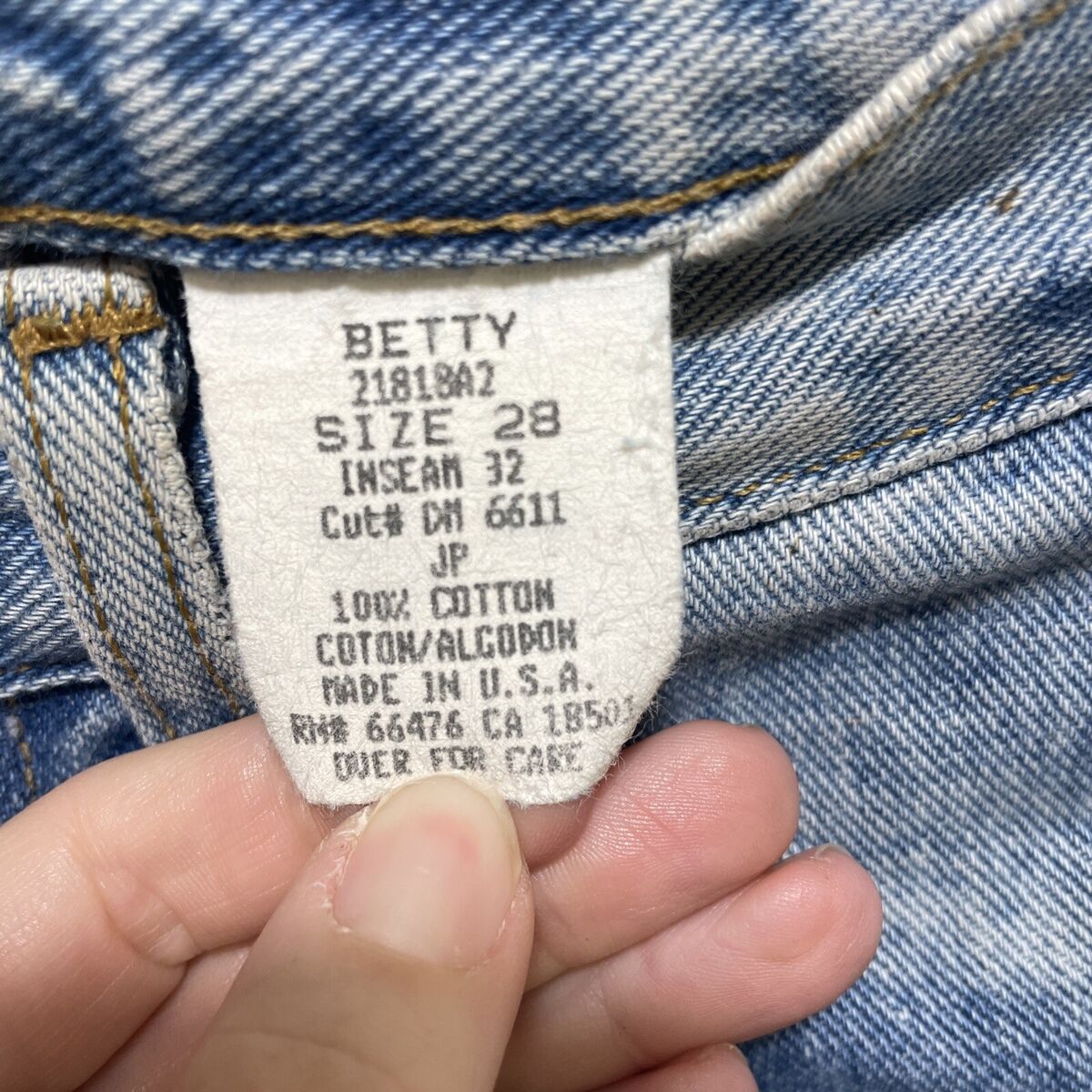 Vintage 80s Pepe Betty Jeans Size 28 Embroidered Pocket | eBay Vintage 80s Pepe Betty Jeans Size 28 Embroidered Pocket | eBay