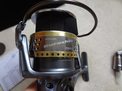 Tailwalk Kuroshio 53HGX Fishing Reel Tested Work | eBay