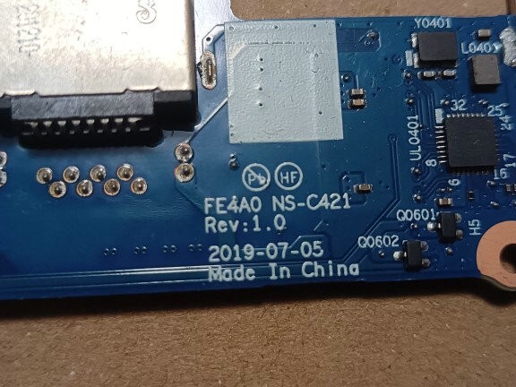 USB board switch board NS-C421 For Lenovo ThinkPad E14 Gen1