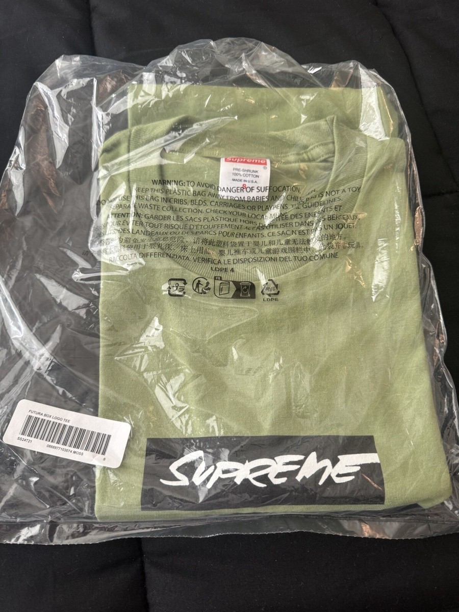 Supreme Futura Box Logo Tee Moss SS24 Size S | eBay