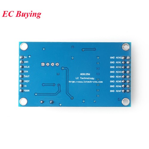 ADS1256 24 bit 8 Channel ADC Module High Precision ADS Collecting Data 5V SPI - Picture 5 of 7