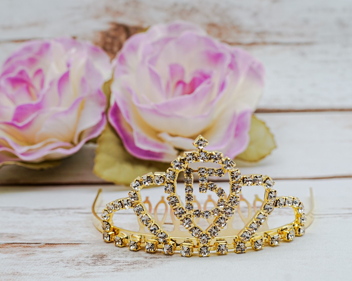 Bristol Novelty Glitzer Tiara Mit Diamant – Weiß, One Size, Für Kostümpartys & Halloween