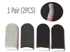 2PCS Gaming Finger Sleeves Screen Game Controller Mobile Phone Sweatproof Gloves