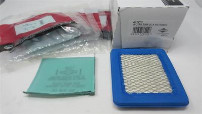5 Genuine Briggs & Stratton 4101 / 491588S & 4147 / 493537S Air & Pre Filter