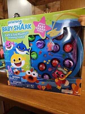 Pinkfong Baby Shark Lets Go Hunt! Fishing Game-BRAND NEW!