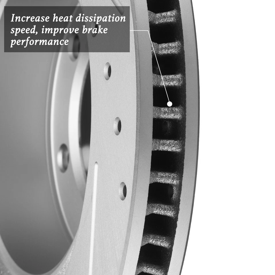 (Ship From US) Rear  Brake Disc Brake Pads For 07-UP Toyota 4Runner FJ Cruiser Foto 3 de 4