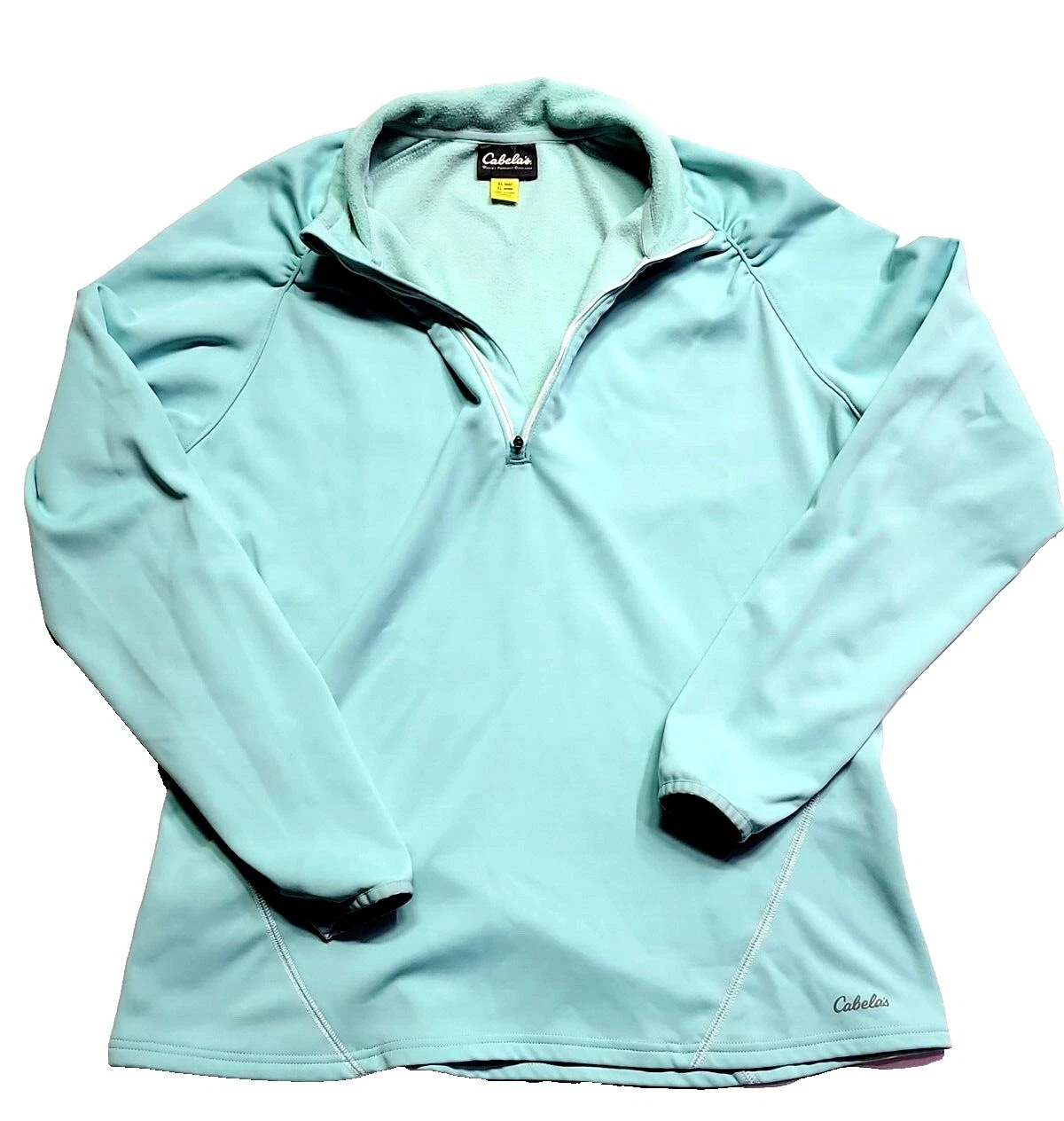 Suéteres femininos Cabela's Sólido