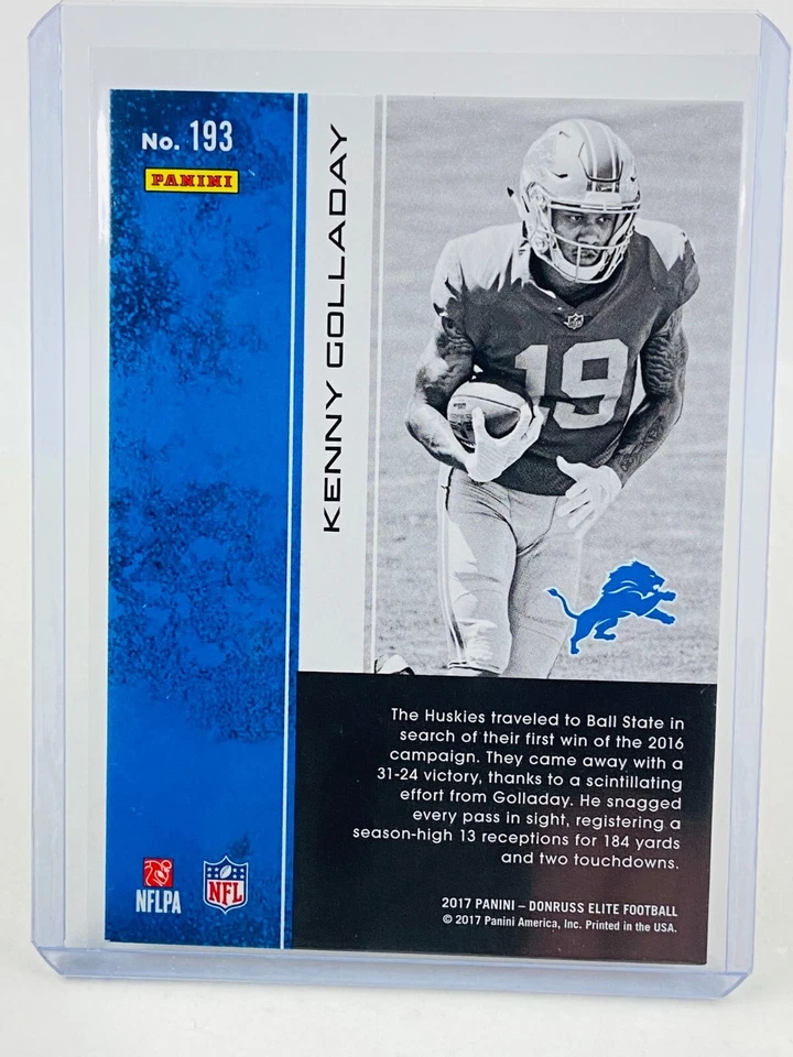 2017 Panini Donruss Elite Kenny Golladay RC #427/499 - Image 2 of 2