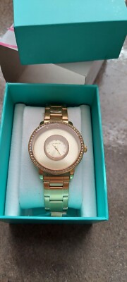 Origamil Owl Watch Gold Tone W/Assorted Charms
